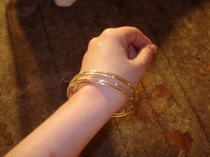 Silver Layered bangles