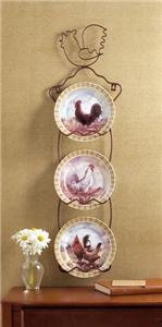 ROOSTER Decor ROOSTER Decorator's Plates