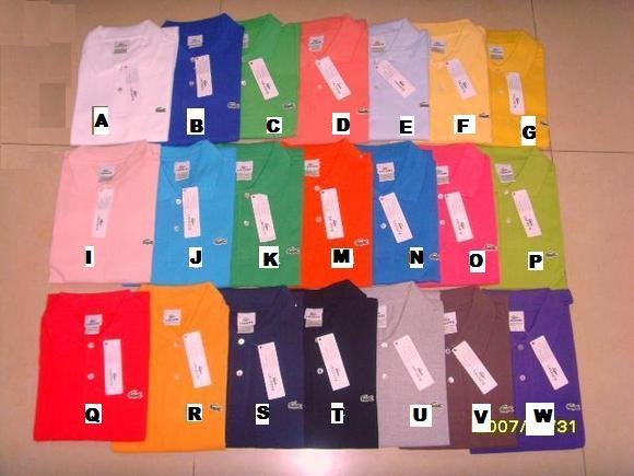 BRAND NEW - 10 Lacoste Polos - Pick your Colors & Size