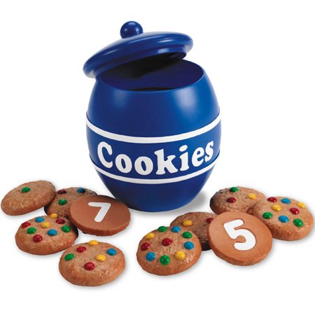 New Pretend Play Food - Counting Rainbow Chip Cookies