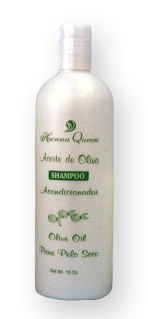 Henna Queen Aceite de Oliva - Olive Oil - Shampoo (16 oz.)