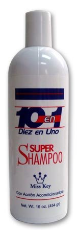 Miss Key 10 en 1 Super Shampoo (16 oz.)