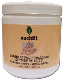 Nacidit Crema Acondicionadora Germen de Trigo - Wheat Germ Conditioning Cream (16 oz.)