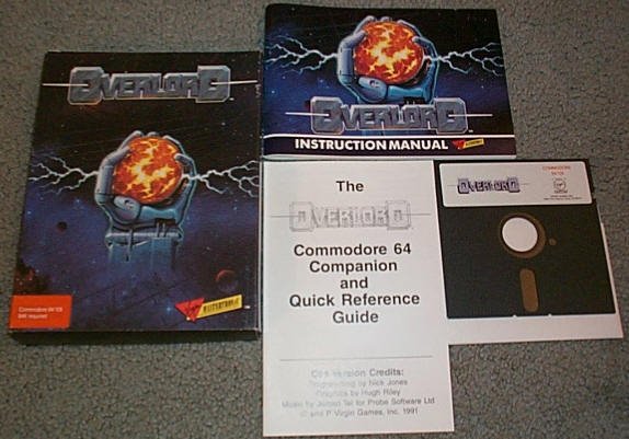 OVERLORD â Commodore C-64 Virgin Game