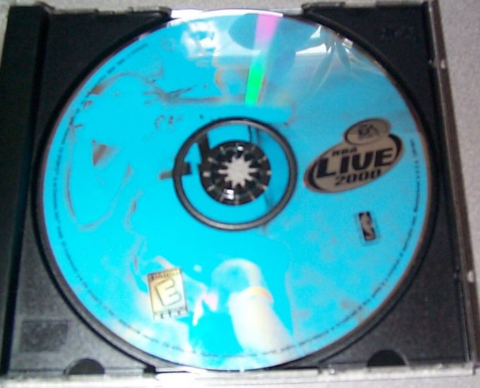 NBA Live 2000 PC Game Disk
