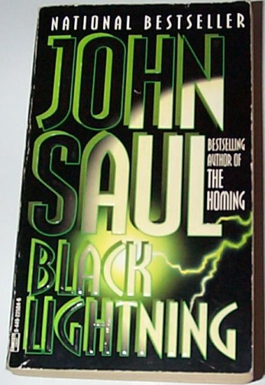 Black Lightning by John Saul Paperback