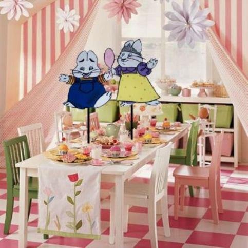 Max and Ruby Birthday Party Centerpiece BOUTIQUE STYLE