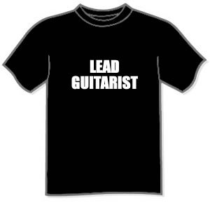 T-shirt - LEAD GUITARIST