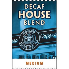 10 lbs Starbucks House Blend Decaf Coffee