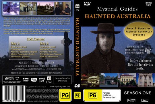 Haunted Australia DVD 29.95 + 4.95 P&H within Australia Express post with tracking