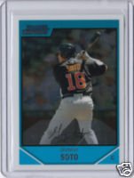 Geovany Soto 07 Bowman Chrome rookie card Chicago Cubs catcher