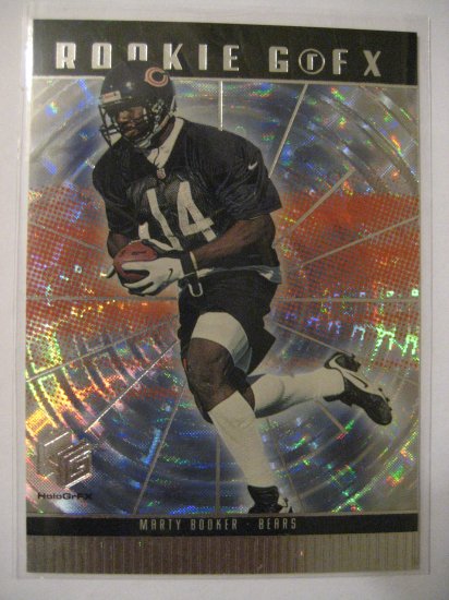 Marty Booker Upper Deck Holo GrFX Rookie card Chicago Bears