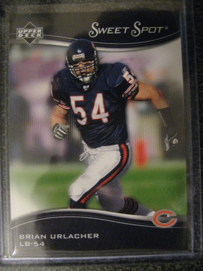 Brian Urlacher 05 Upper Deck Sweet Spot base card Chicago Bears
