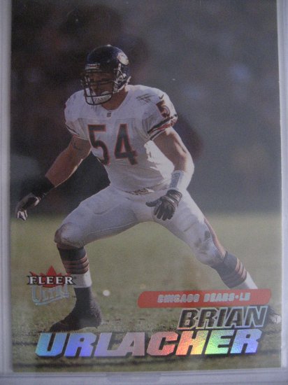 Brian Urlacher 01 Fleer Ultra base card Chicago Bears