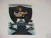 07 Garrett Wolfe Bowman Sterling rookie jersey card Chicago Bears NIU