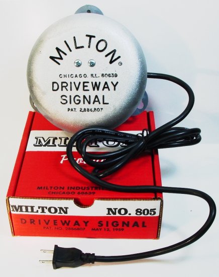 Milton Driveway Signal Bells