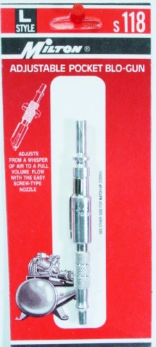 Compact hand held unit can be used anywhere with compre