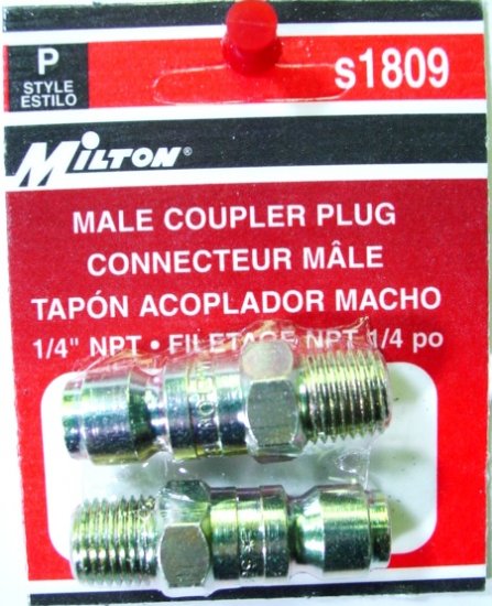P-STYLE TRU-FLATE/ SERIES 3/8 BASIC S1809 MILTON 1809
