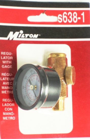 IN-LINE AIR FLOW REGULATORS 638-1 MILTON S638-1
