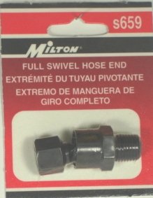 FULL SWIVEL HOSE END S659 MILTON 659