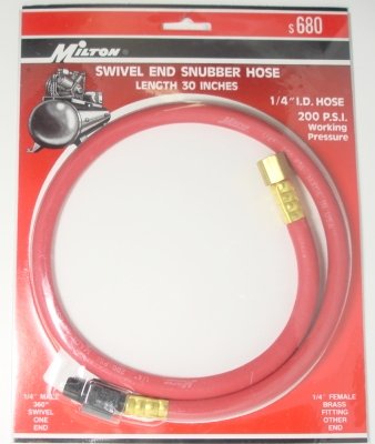 SWIVEL END SNUBBER HOSE S680 MILTON