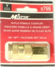 V-STYLE HI-FLOW SERIES 1/4 BASIC SIZE 766 MILTON S766