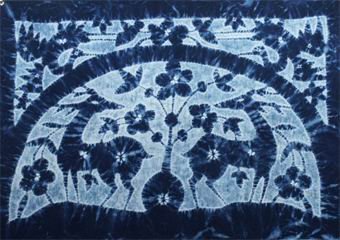 Batik for the wall hanging 01