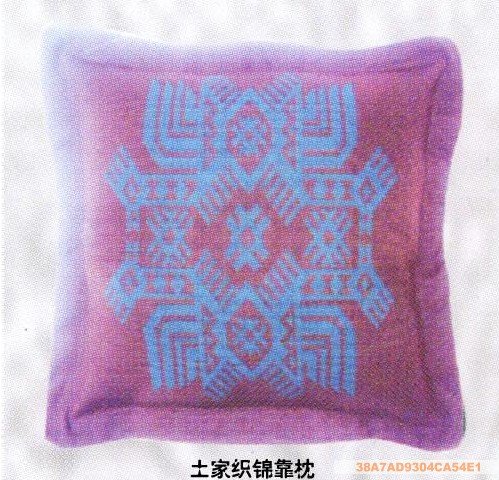Embroider art backrest pillow02