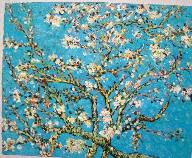 The song of winter - oil-painting