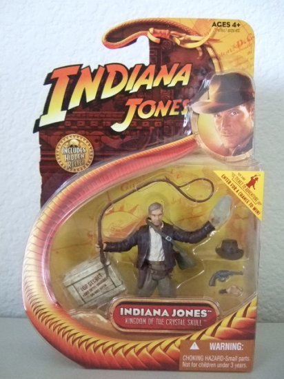 Indiana Jones Kingdom Of The Crystal Skull - Indiana Jones w/Skull Action Figure