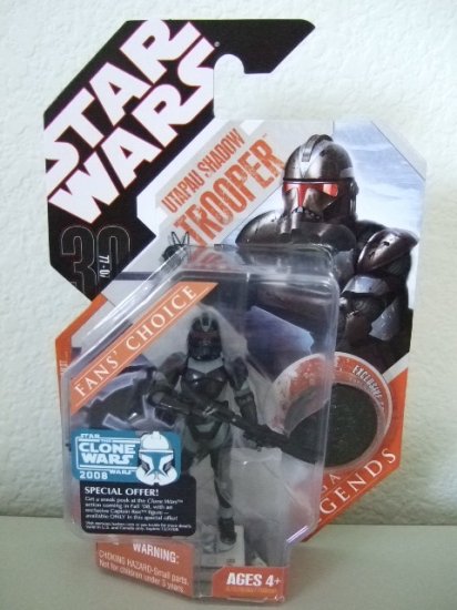 STAR WARS SAGA LEGENDS TAC- COVERT OPS CLONE TROOPER ACTION FIGURE TOY CLONE WARS ROTS