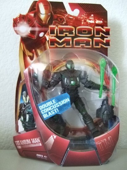 MARVEL IRON MAN MOVIE - TITANIUM MAN ACTION FIGURE
