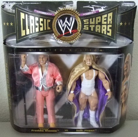 WWE Classic Superstars Limited Edition - Classy Freddie Blassie and Hulk Hogan Action Figure 2-Pack
