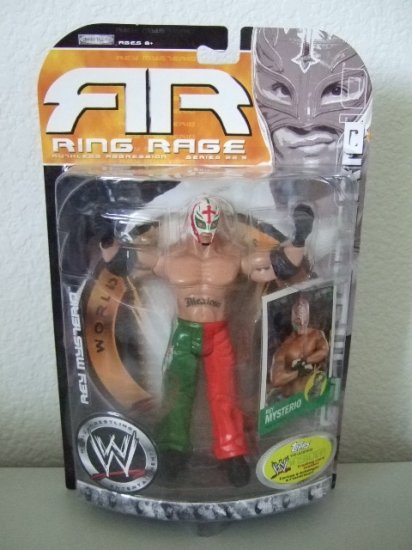 WWE Ruthless Aggression Ring Rage 22.5 - Rey Mysterio Action Figure