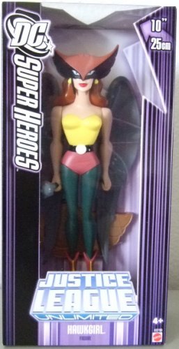 DC SUPERHEROES JUSTICE LEAGUE - 10" 10 INCH HAWKGIRL ACTION FIGURE DC COMICS