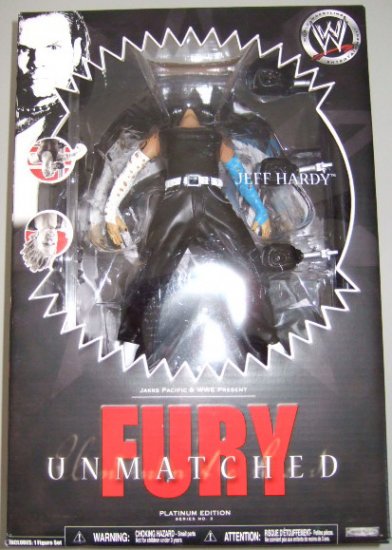 WWE Unmatched Fury Series 3 - Jeff Hardy Action Figure