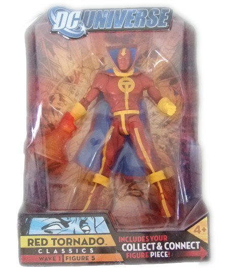 DC UNIVERSE SERIES 1 - RED TORNADO ACTION FIGURE JUSTICE LEAGUE DC COMICS