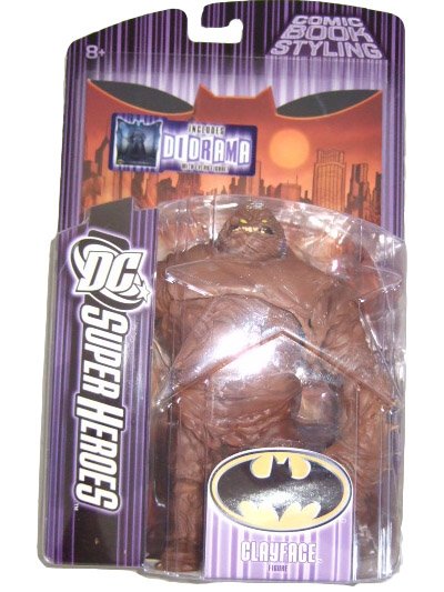 DC SUPERHEROES SERIES 7 - CLAYFACE ACTION FIGURE TOY JUSTICE LEAGUE DC COMICS