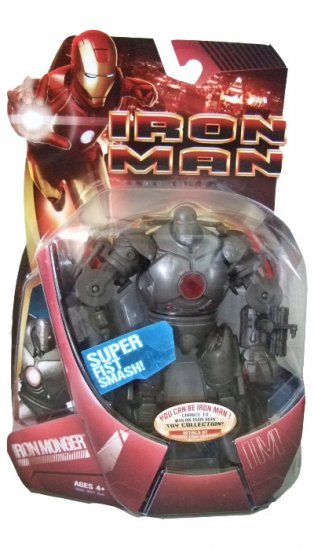 Marvel Iron Man Movie - Iron Monger (Red Repulsor) Action Figure