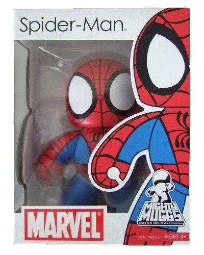 Marvel Mighty Muggs Series 1 - Spider-Man Action Figure