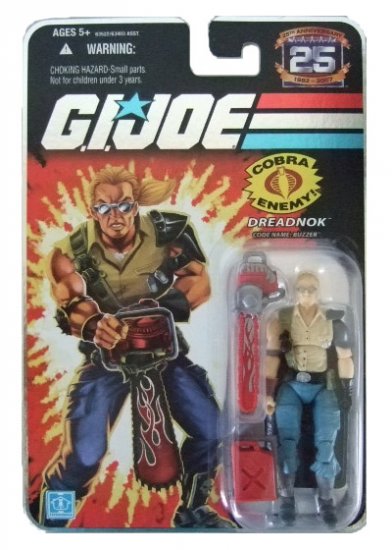 GI Joe 25th Anniversary Wave 2 - Dreadnok Buzzer Action Figure