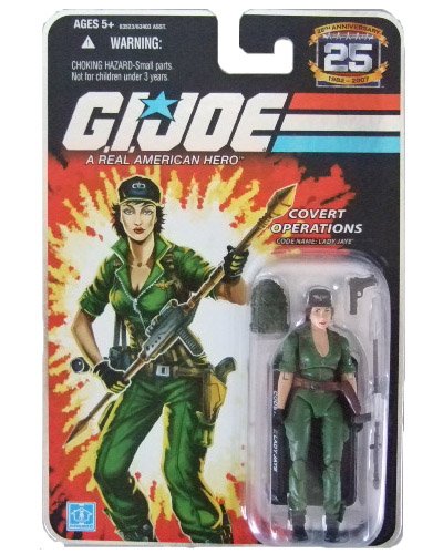 GI Joe 25th Anniversary Wave 2 - Lady Jaye Action Figure