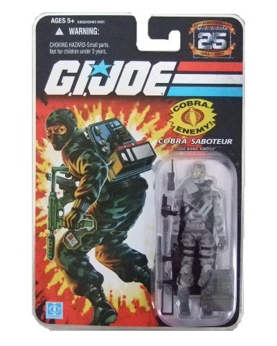GI Joe 25th Anniversary Wave 3 - Firefly Action Figure