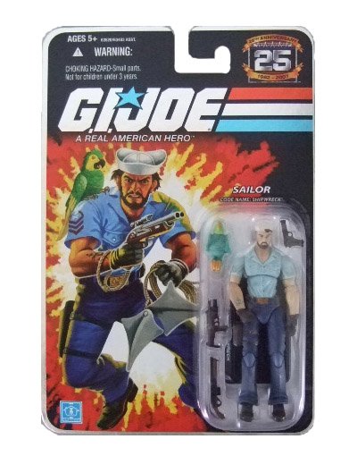 GI Joe 25th Anniversary Wave 3 - Shipwreck Action Figure