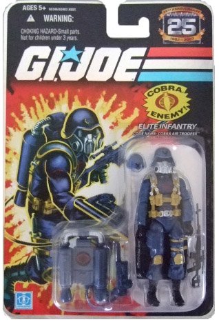 GI Joe 25th Anniversary Wave 4 - Cobra Air Trooper Action Figure