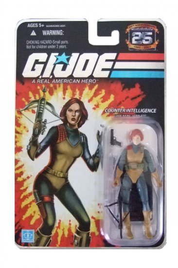 GI Joe 25th Anniversary Wave 4 - Scarlett Action Figure