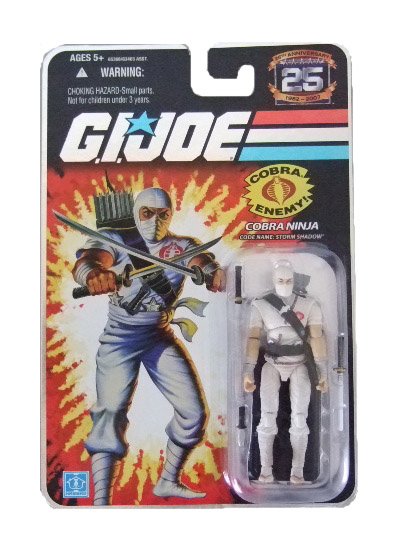 GI Joe 25th Anniversary Wave 4 - Storm Shadow Action Figure