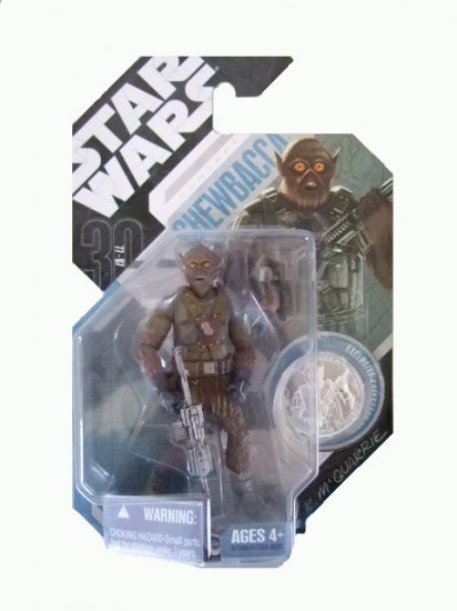 Star Wars 30th Anniversary Wave 3 - Mcquarrie Concept Chewbacca Action Figure