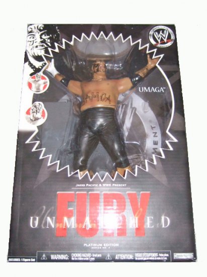 WWE Unmatched Fury Series 4 - Umaga Action Figure