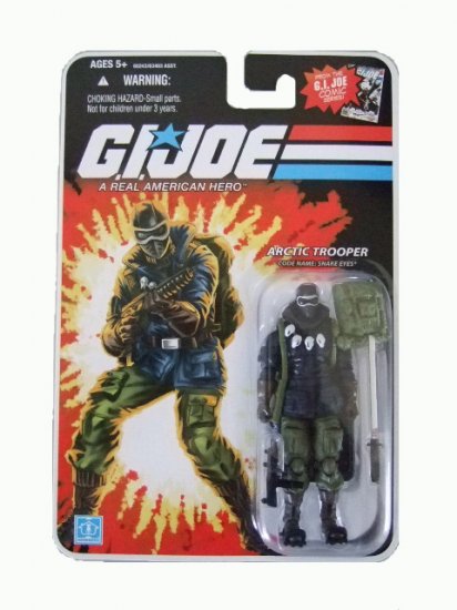GI Joe 25th Anniversary Wave 8 - Snake Eyes Artic Trooper Action Figure